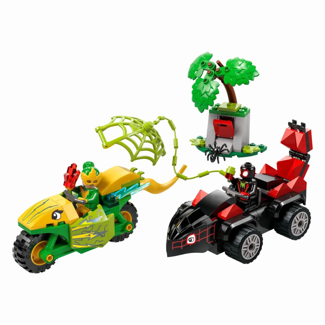 11198 LEGO Spidey - Inseguimento sui dino-veicoli di Spin ed Electro