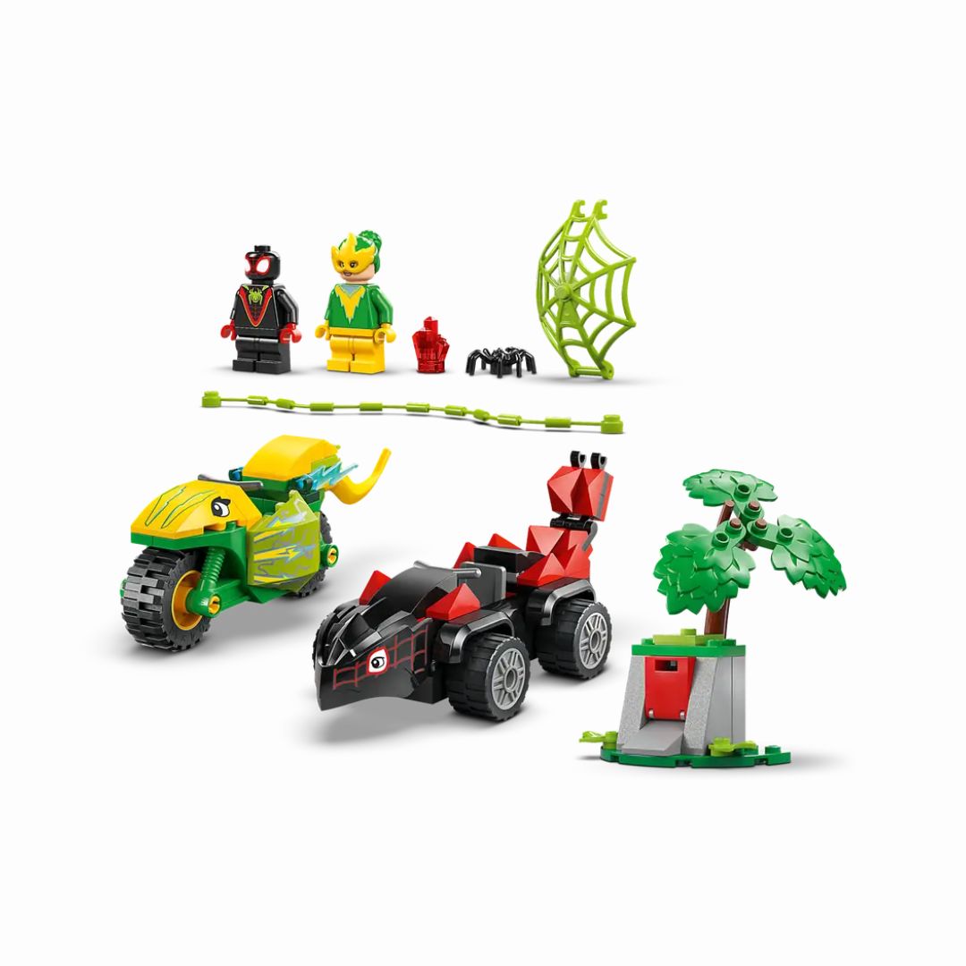 11198 LEGO Spidey - Inseguimento sui dino-veicoli di Spin ed Electro