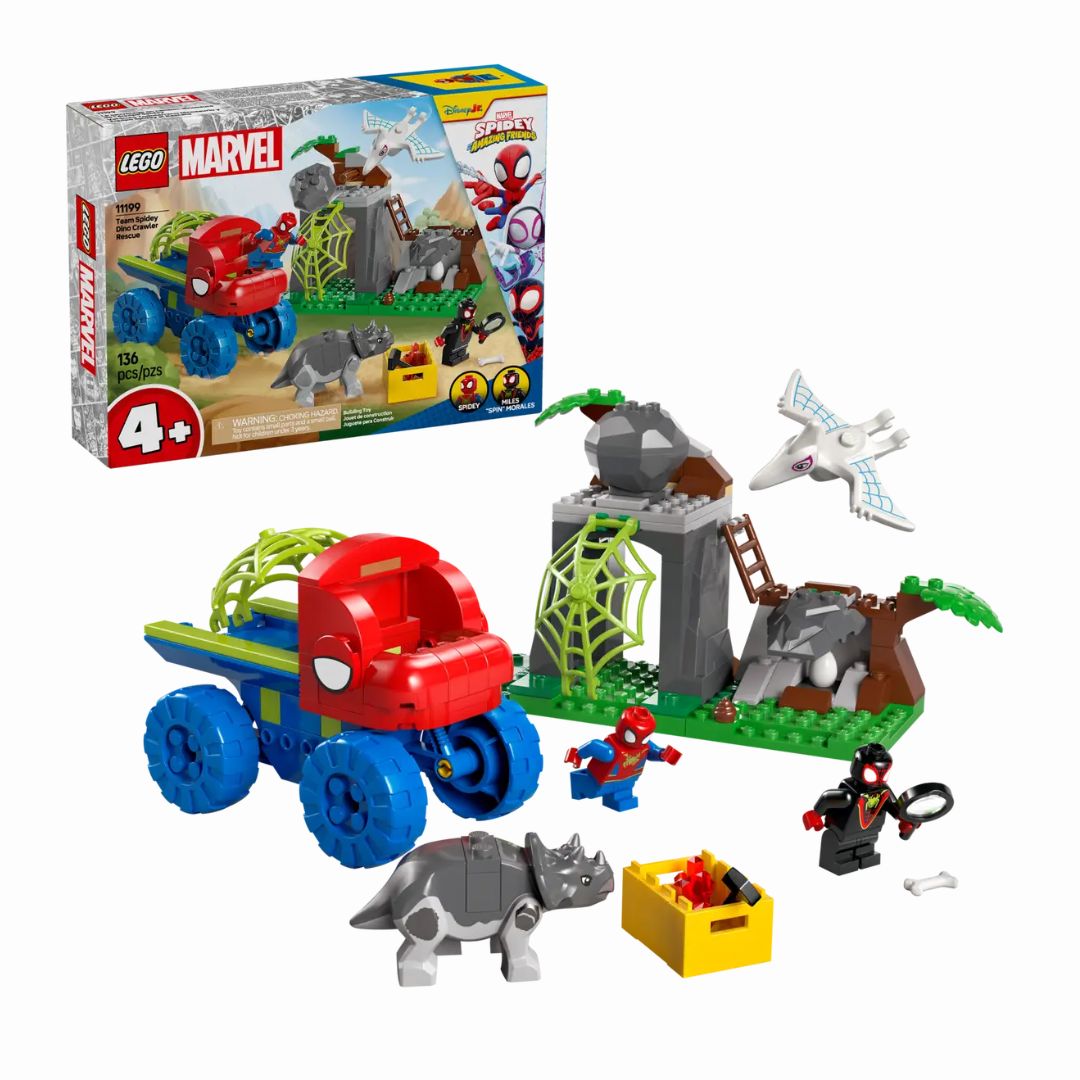 11199 LEGO Spidey - Team Spidey: salvataggio su dino-ruspa