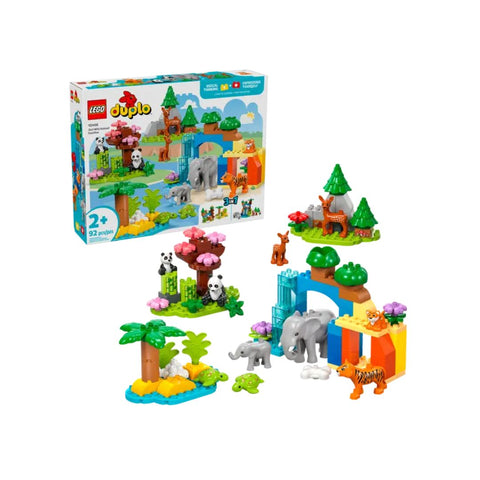 10446 LEGO Duplo Town - Familles d'animaux 3en1