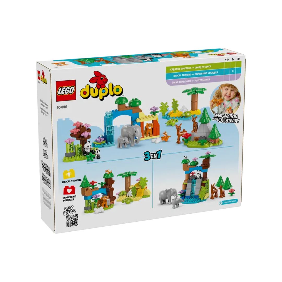 10446 LEGO Duplo Town - Famiglie di animali 3in1