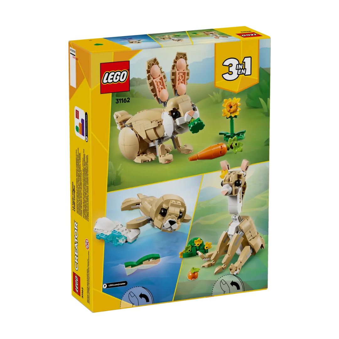 31162 LEGO Creator 3in1 - Adorabile coniglio