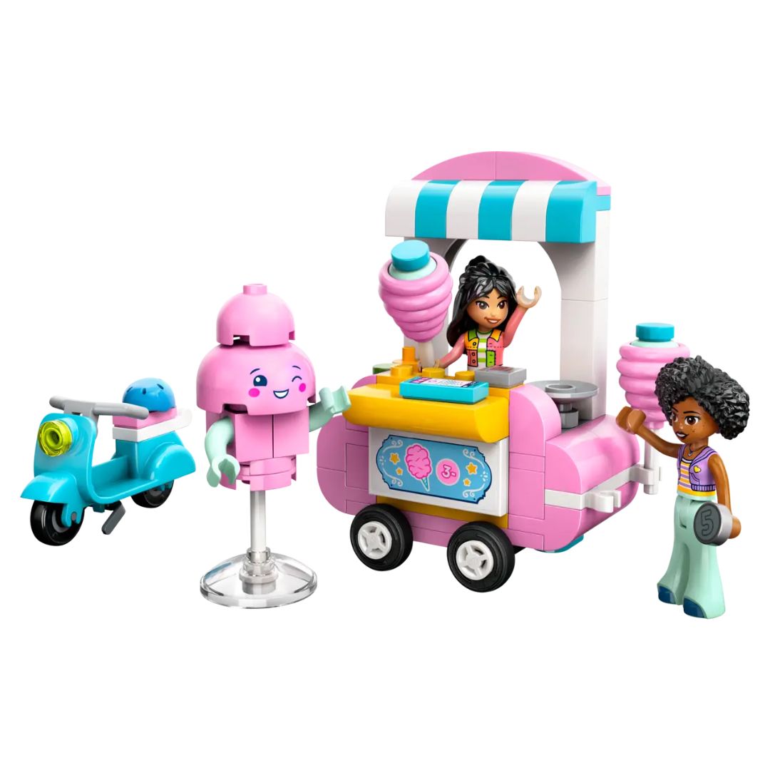 42643 LEGO Friends - Bancarella di zucchero filato e scooter