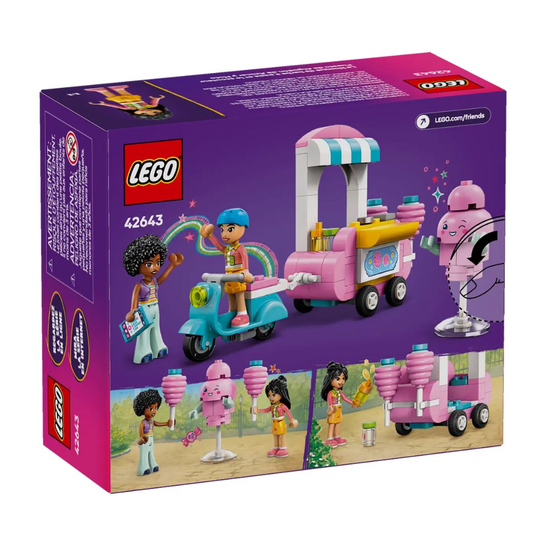 42643 LEGO Friends - Bancarella di zucchero filato e scooter