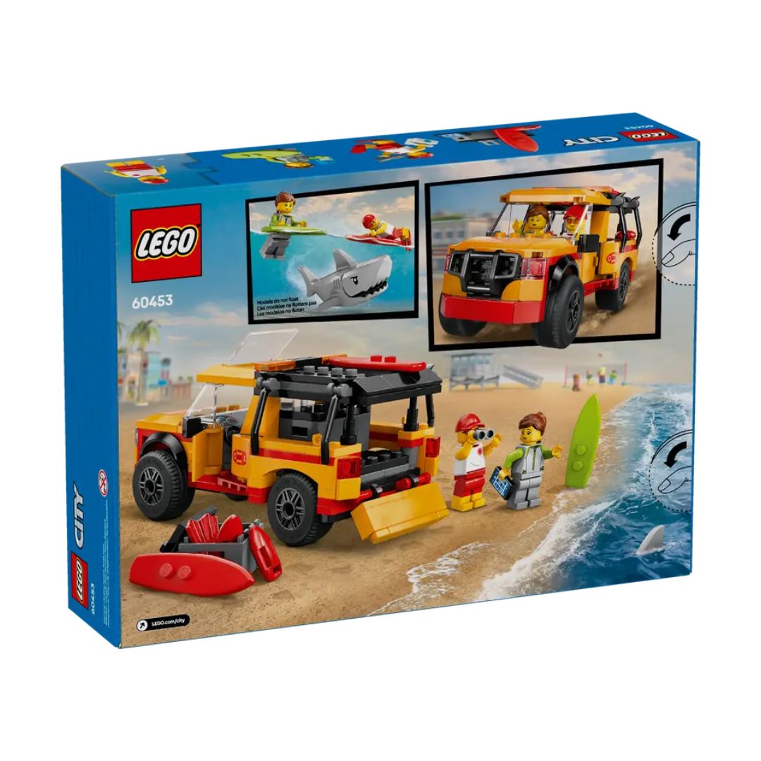 60453 LEGO City Great Vehicles - Fuoristrada di soccorso del bagnino