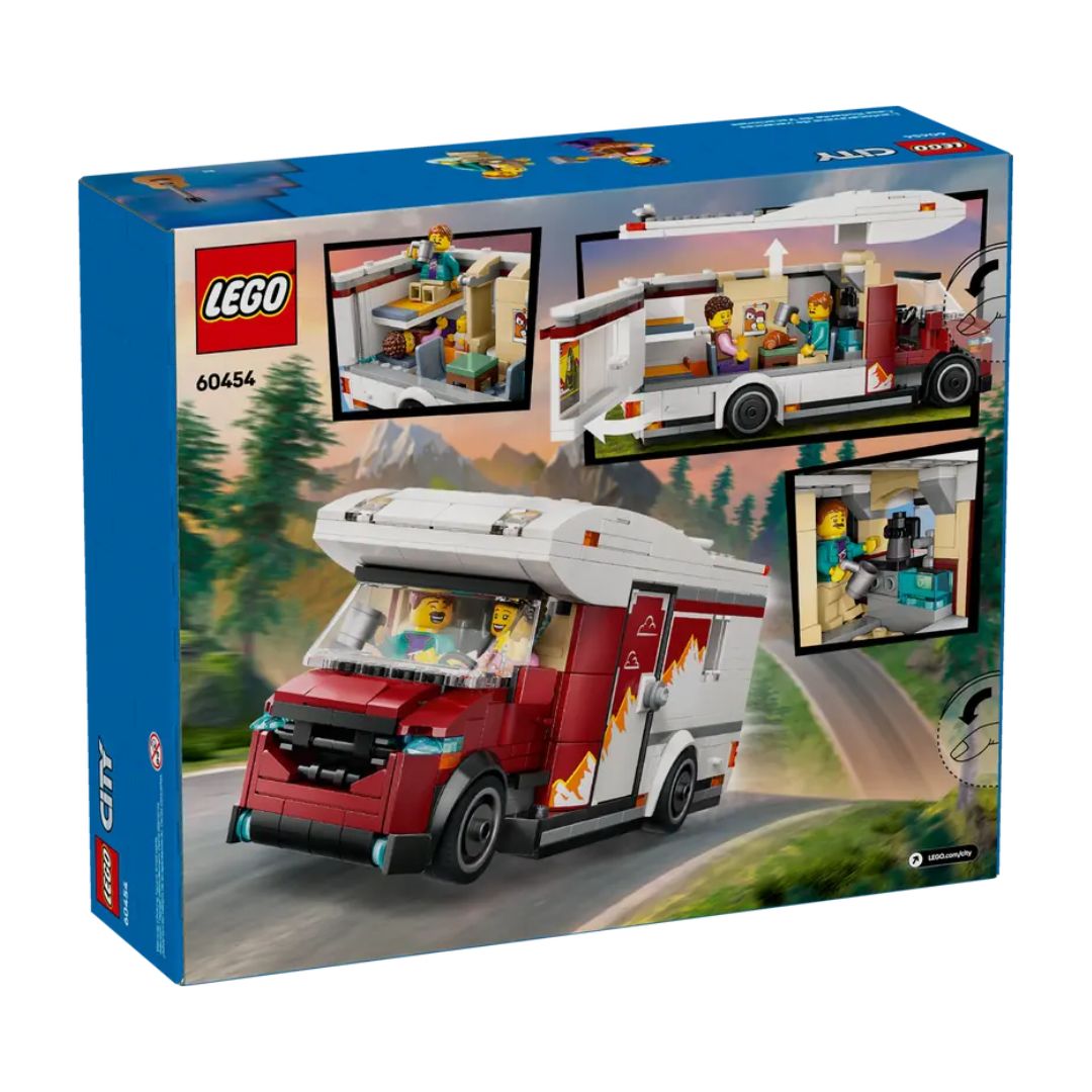 60454 LEGO City Great Vehicles - Camper van delle vacanze d'avventura
