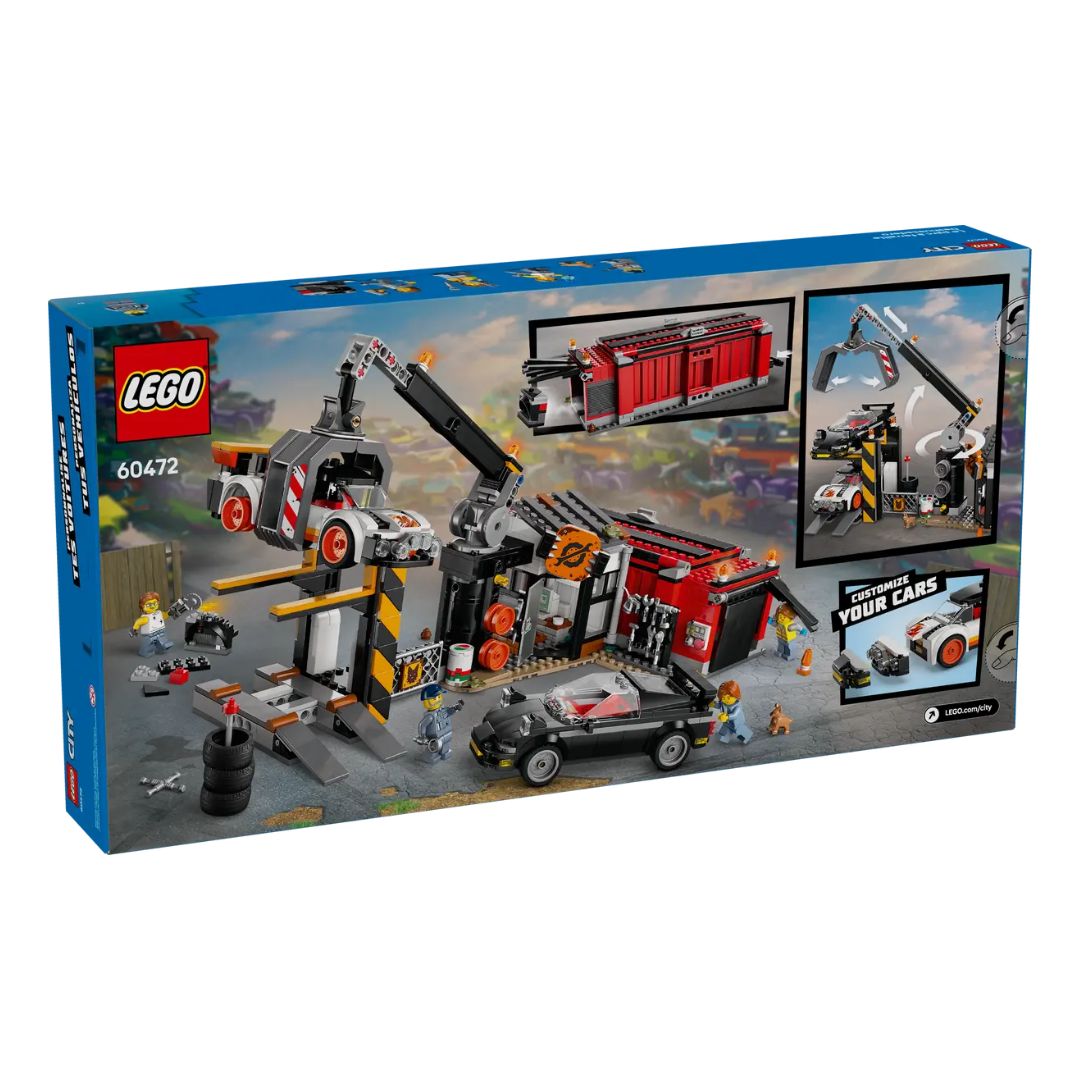 60472 LEGO City - Sfasciacarrozze con auto