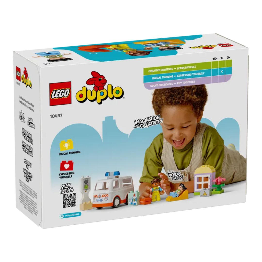 10447 LEGO Duplo Town - Ambulanza e autista