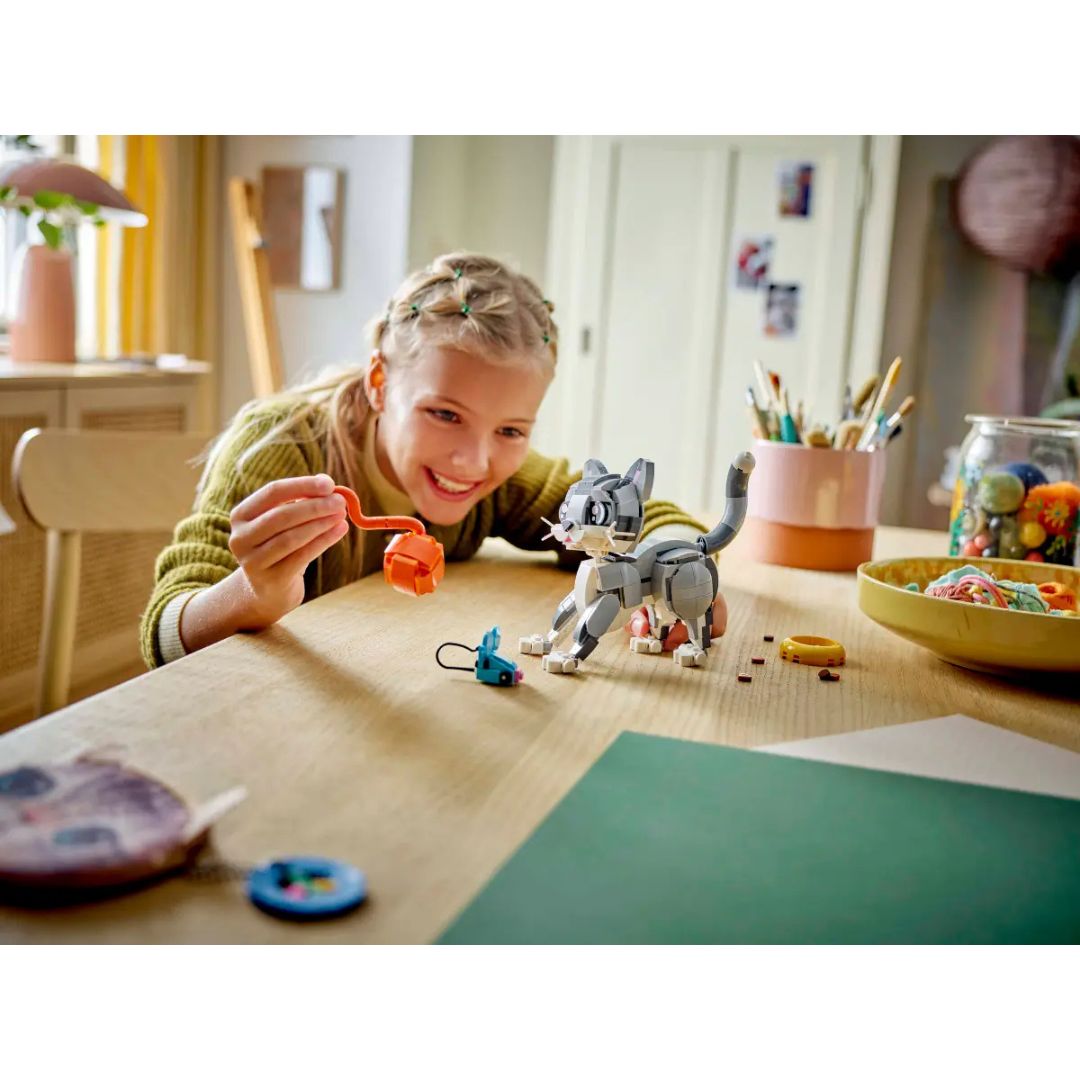 31163 LEGO Creator 3in1 - Gatto giocoso