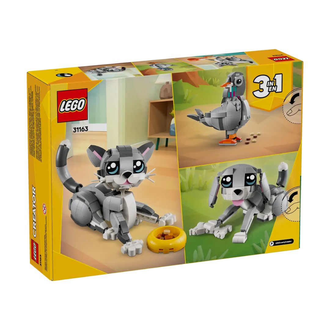 31163 LEGO Creator 3in1 - Gatto giocoso
