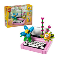 31169 LEGO Creator 3in1 - Macchina da scrivere con fiori