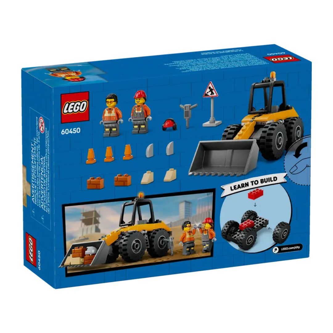 60450 LEGO City Great Vehicles - Pala gommata gialla