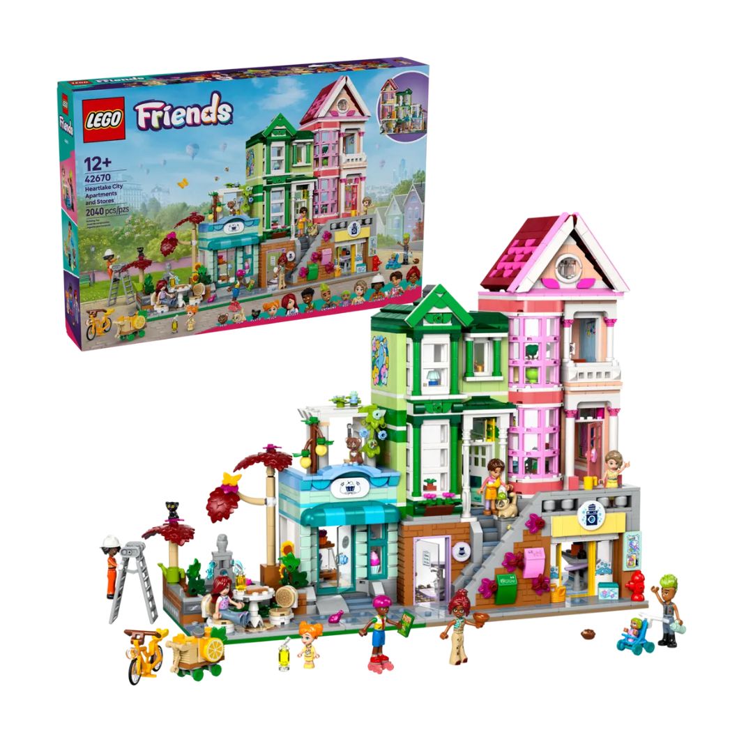 42670 LEGO Friends - Appartamenti e negozi di Heartlake City