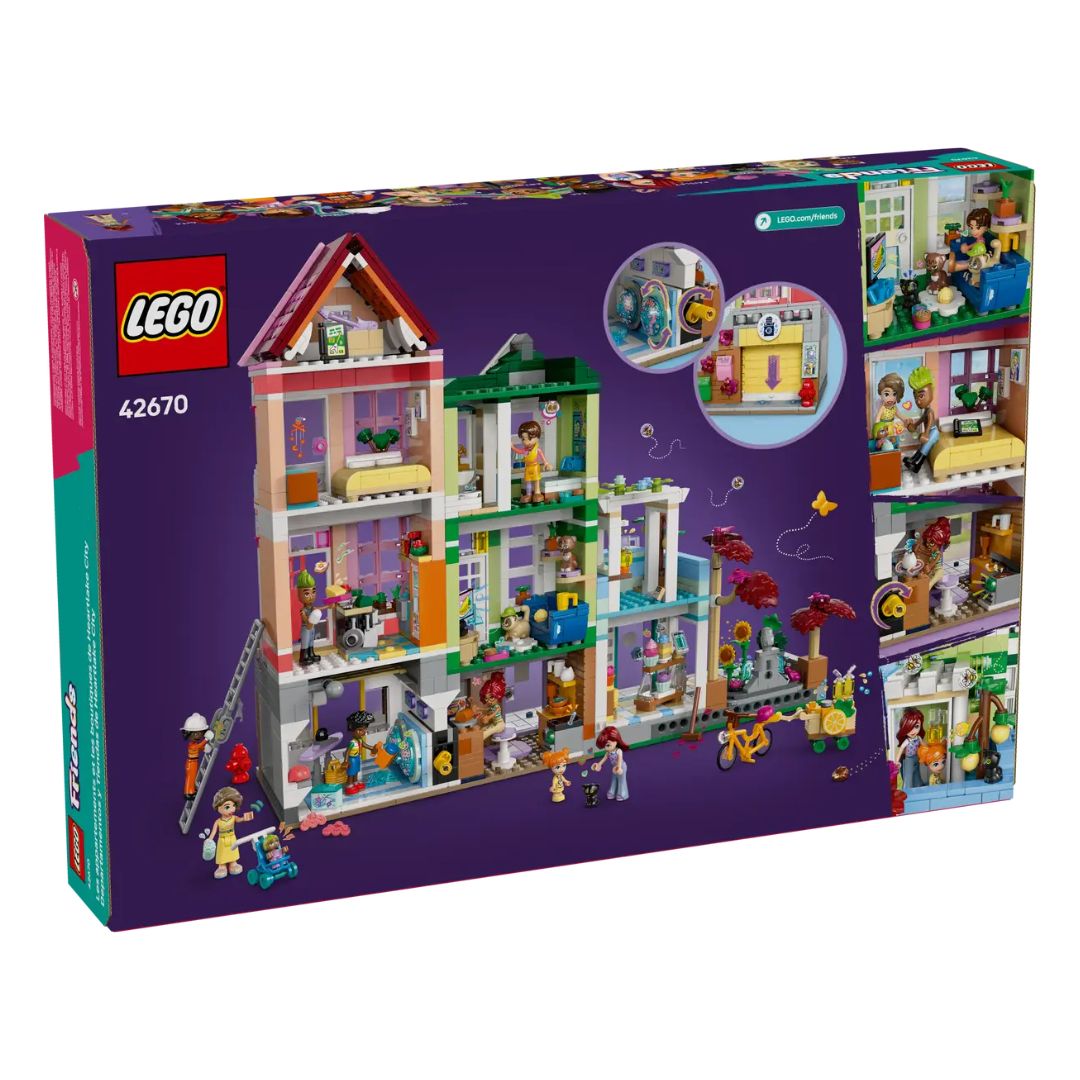 42670 LEGO Friends - Appartamenti e negozi di Heartlake City