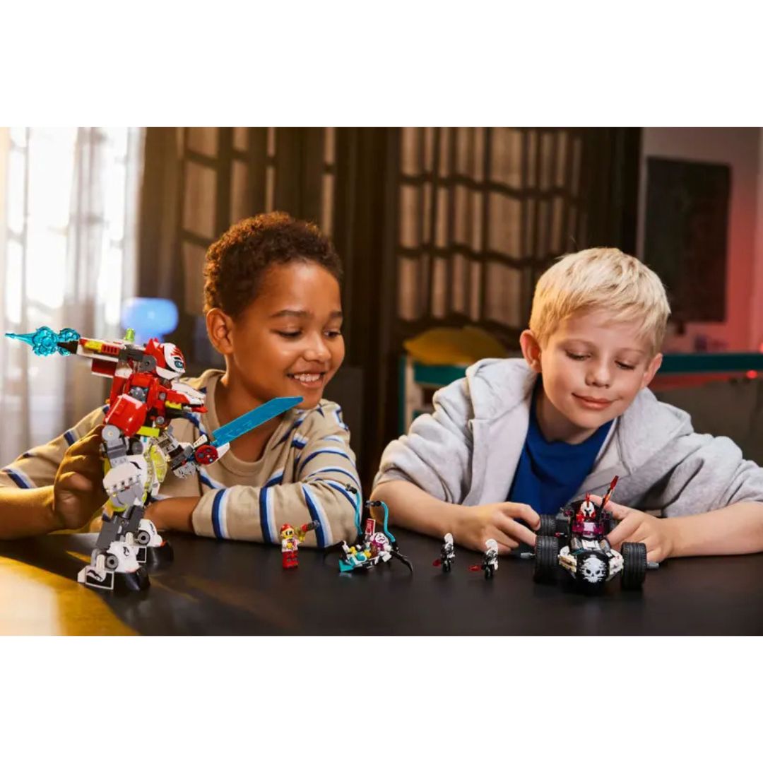 71497 LEGO DREAMZzz - Mech tigre di Cooper e Bolide di Zero