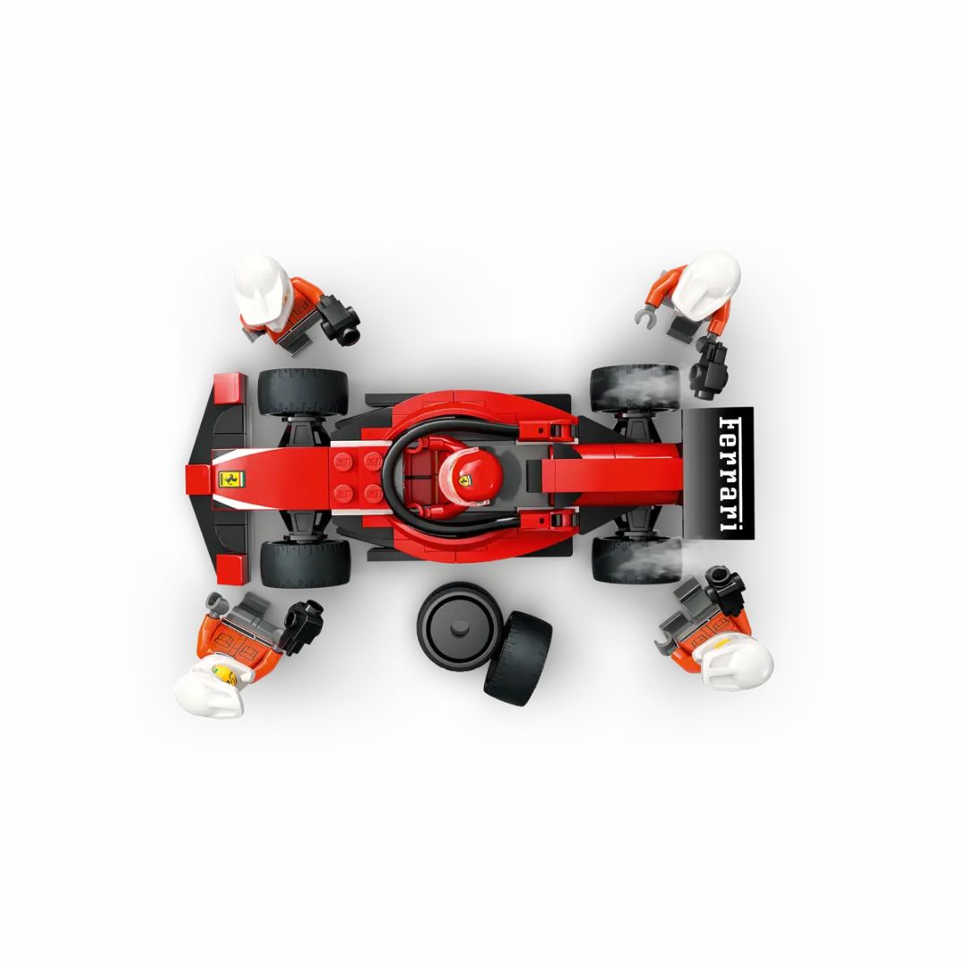 60443 LEGO City Formula 1 -  Pitstop e meccanici con monoposto Ferrari F1