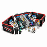 60444 LEGO City Formula 1 - Garage con monoposto Mercedes-AMG e Alpine F1