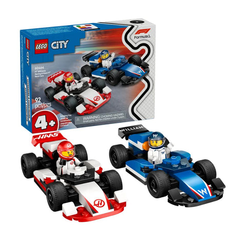 60464 LEGO City Formula 1 -  Monoposto Williams Racing e Haas F1