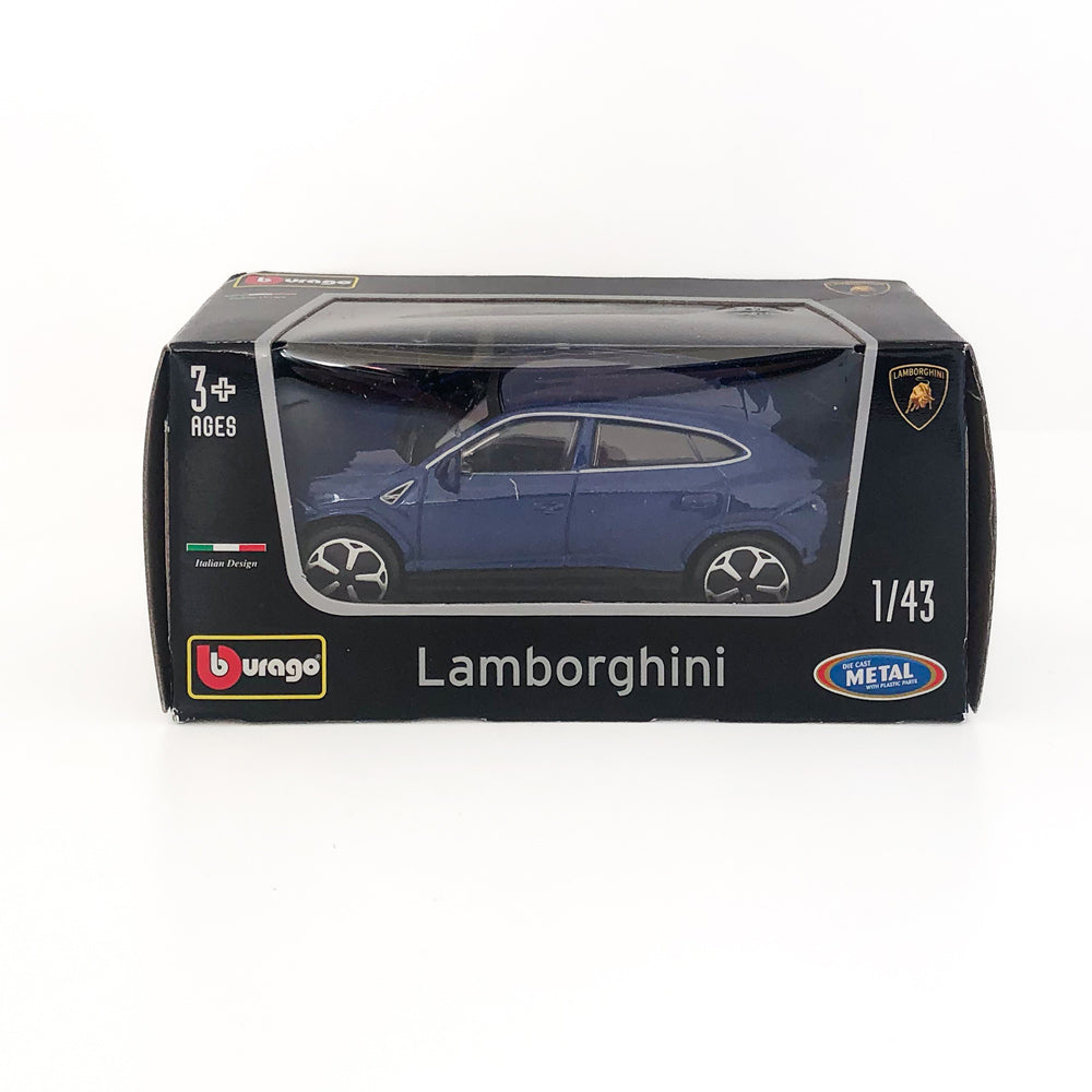 001 Bburago - Lamborghini Urus, blu - Scala 1:43