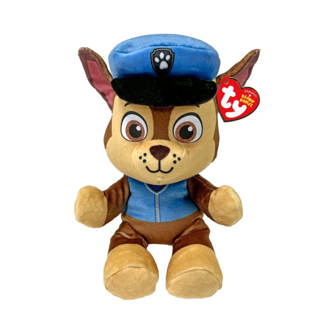 T44014 Ty - Paw Patrol - Peluche Chase (20 cm)