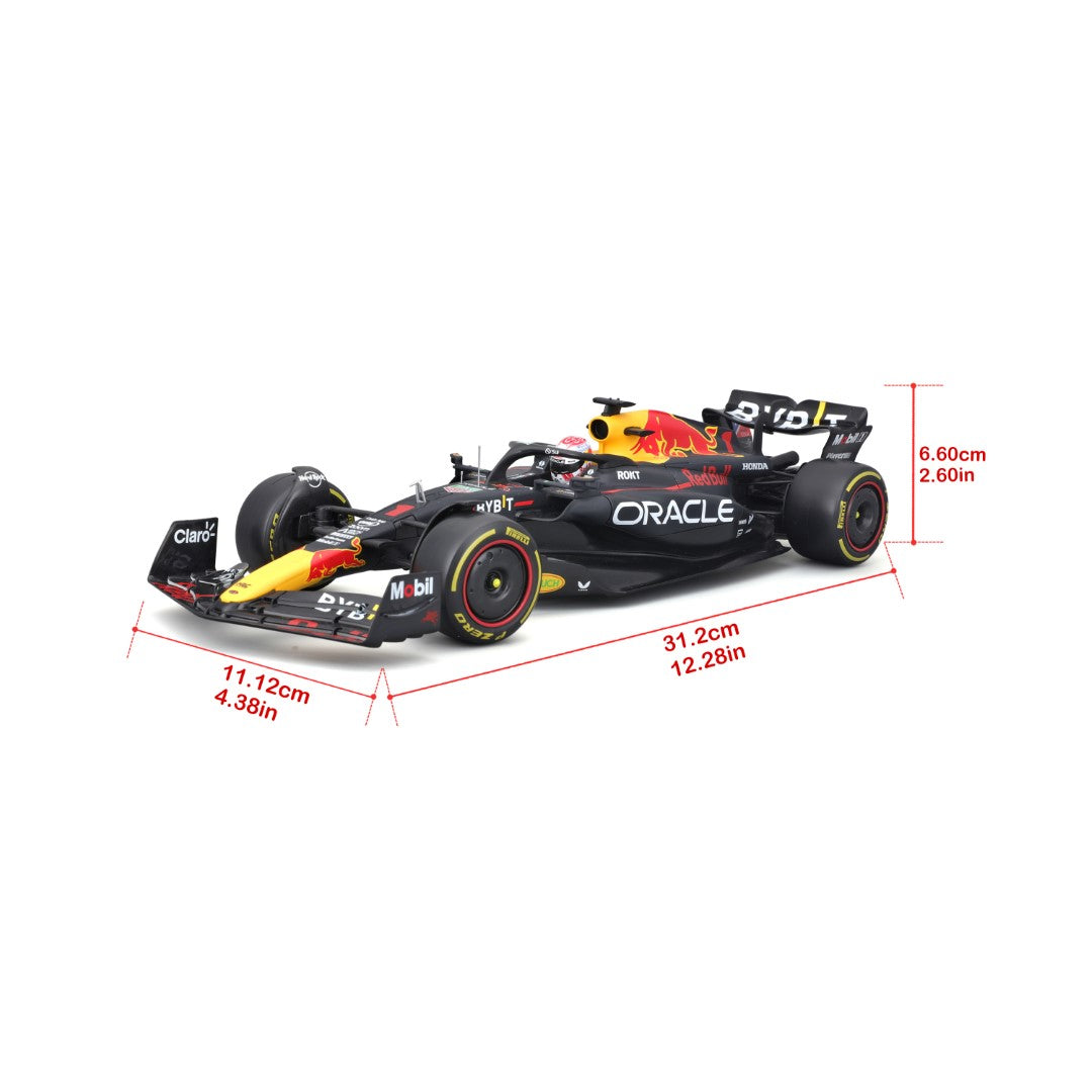 18-18003 Bburago Race -F1 Red Bull Racing RB19 - #1 Verstappen 1: 18