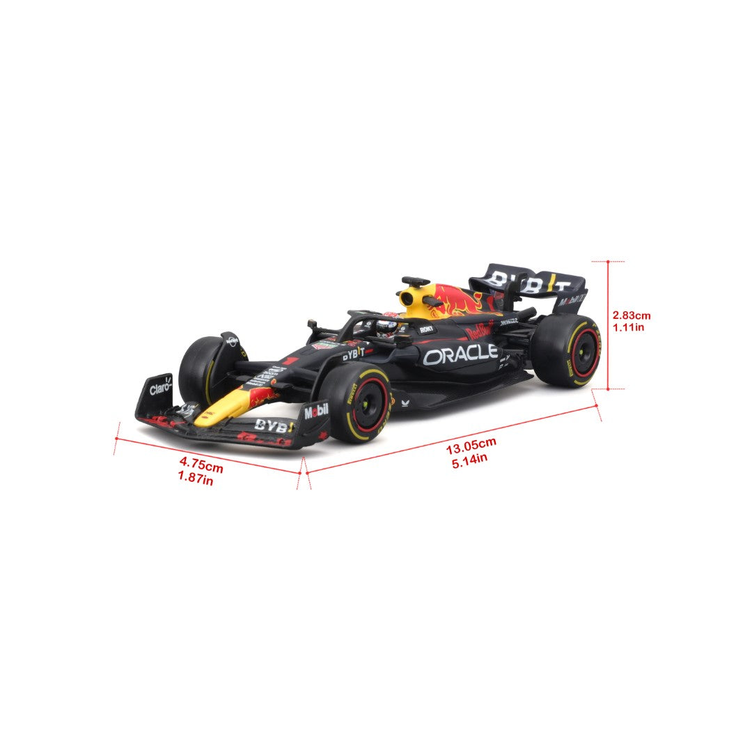 18-38083 Bburago Race - Red Bull Racing RB19 #1, con casco - 1:43