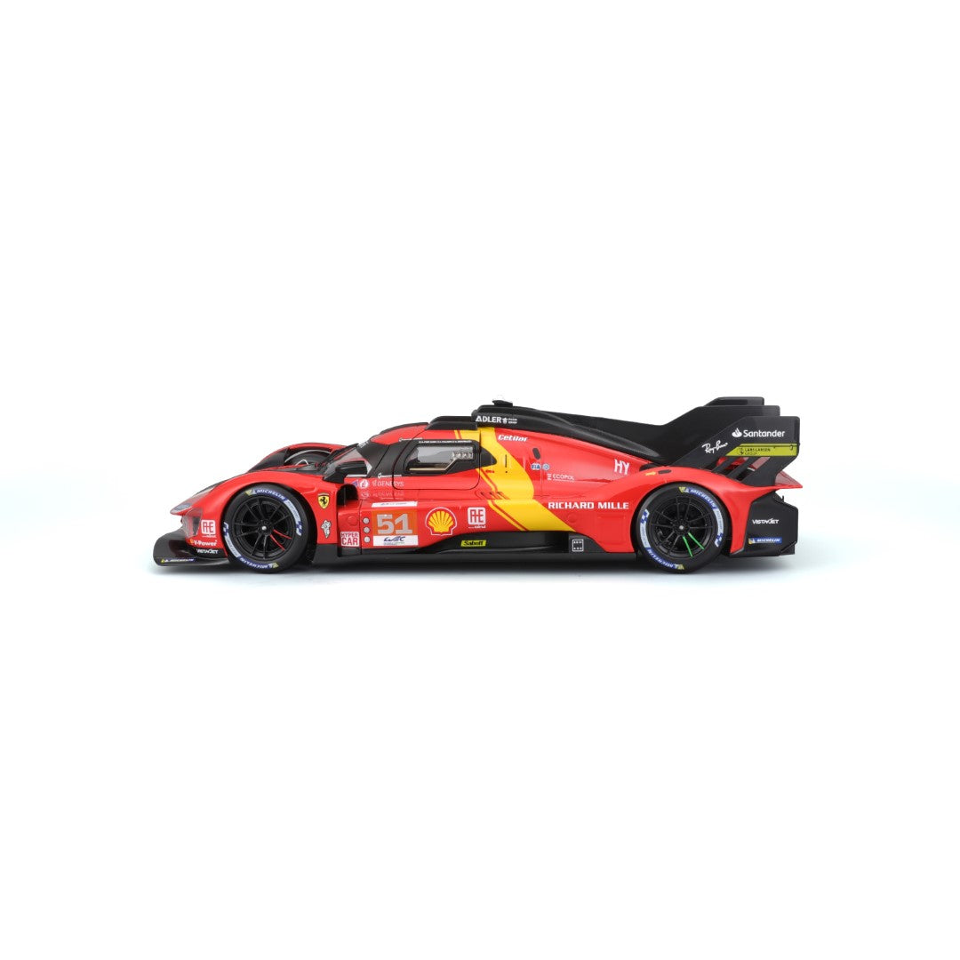 18-16301 Bburago Ferrari Racing - Ferrari 499P #51 - 24H Le Mans - Scala 1:18