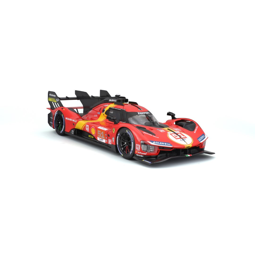 18-16301 Bburago Ferrari Racing - Ferrari 499P #51 - 24H Le Mans - Scala 1:18