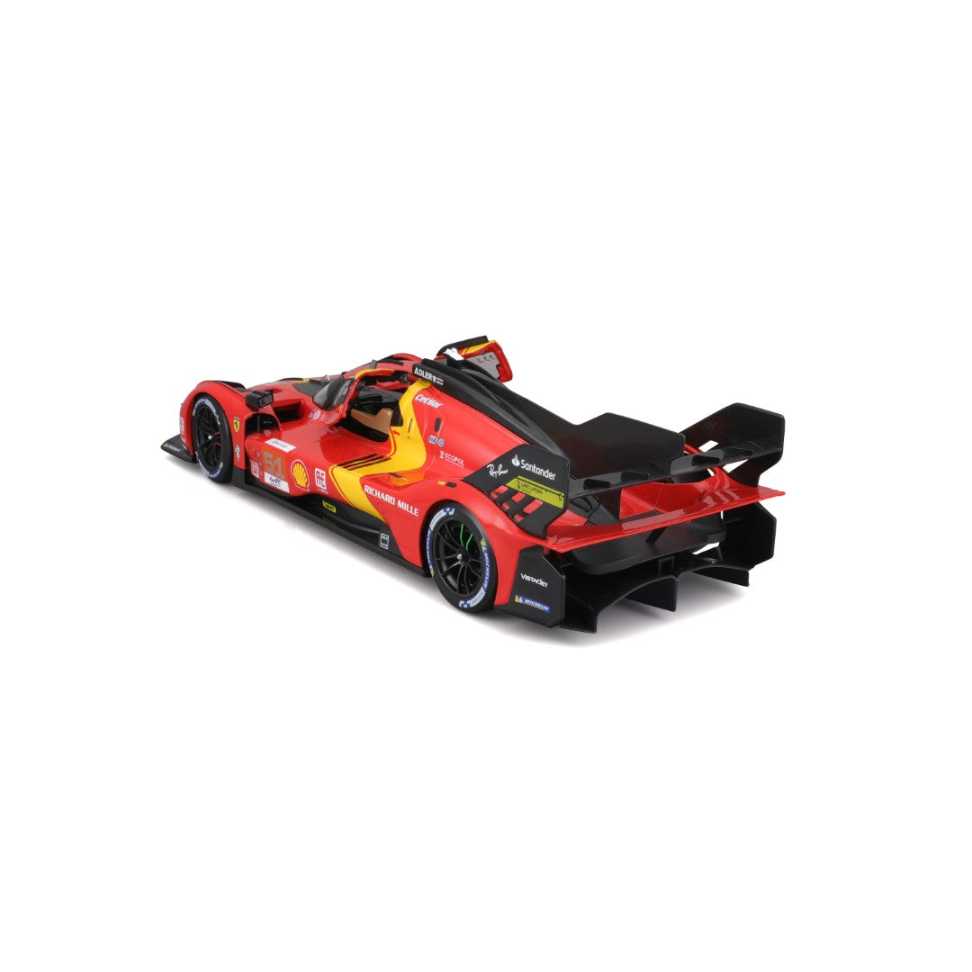 18-16301 Bburago Ferrari Racing - Ferrari 499P #51 - 24H Le Mans - Scala 1:18