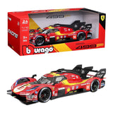 18-16301 Bburago Ferrari Racing - Ferrari 499P #51 - 24H Le Mans - Scala 1:18