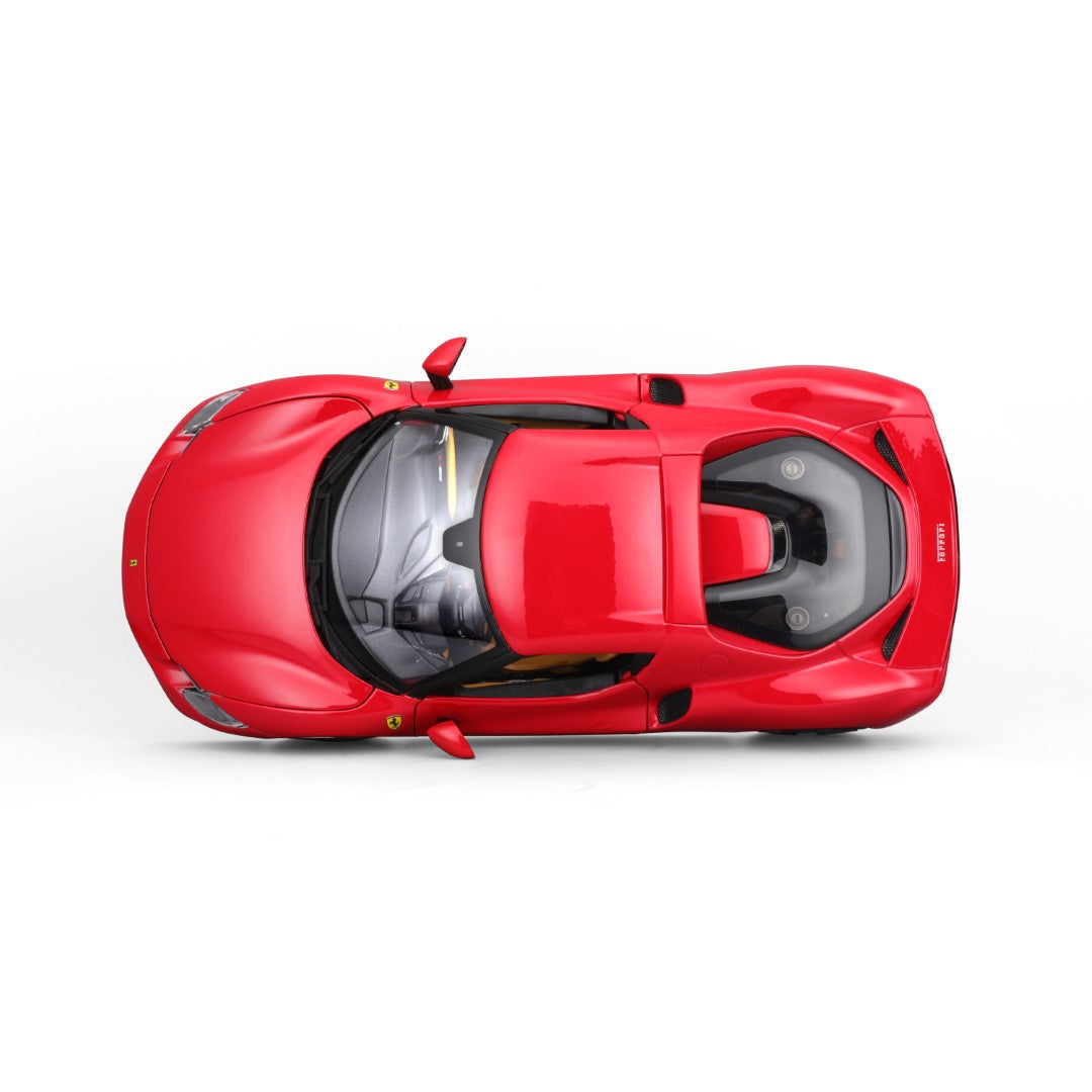 18-16018 Bburago Ferrari Race&Play - Ferrari 296 GTB, rossa - Scala 1:18