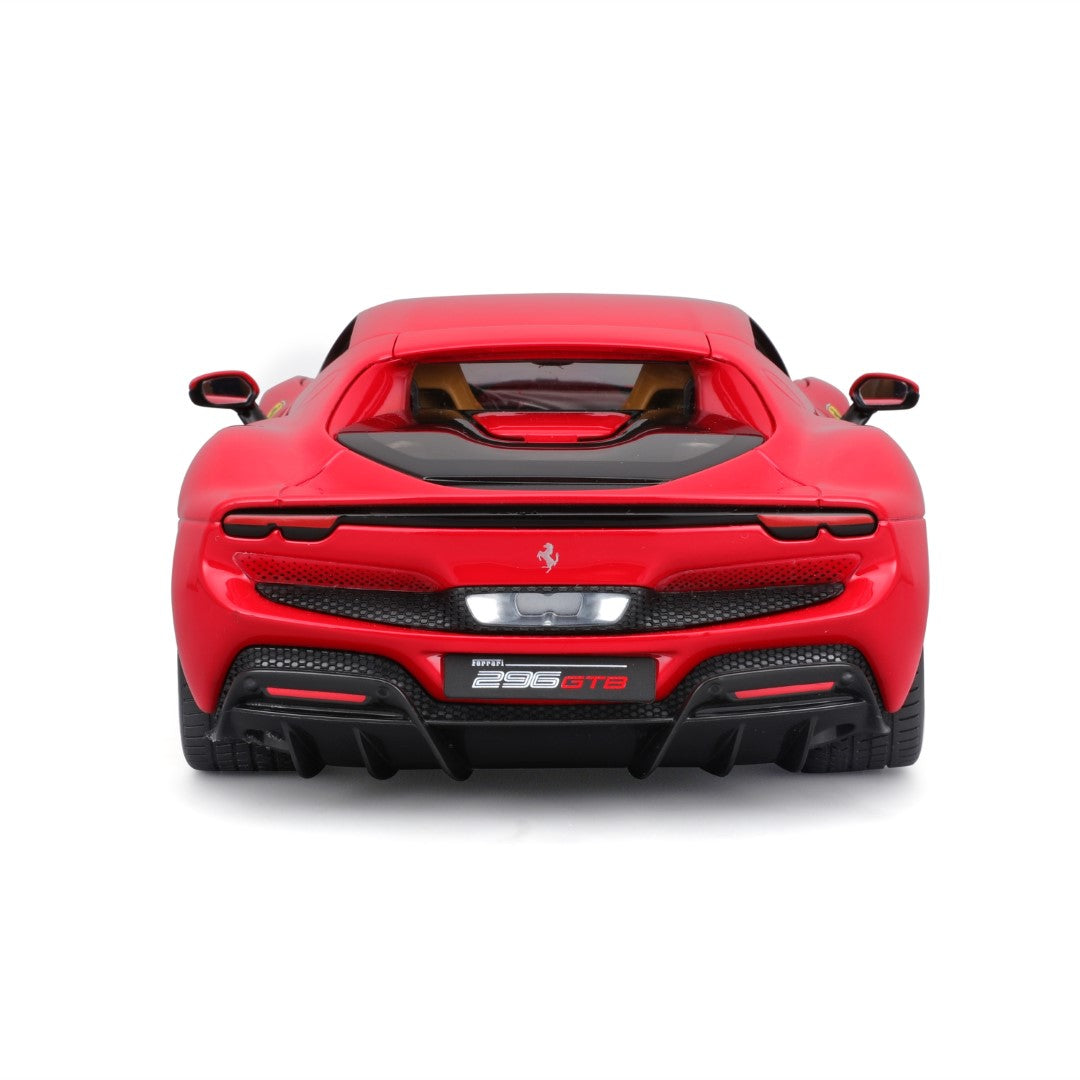 18-16018 Bburago Ferrari Race&Play - Ferrari 296 GTB, rossa - Scala 1:18