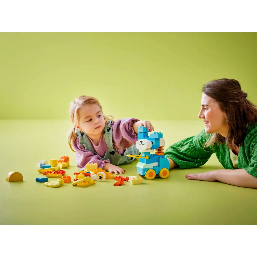 10448 LEGO Duplo - Animali su ruote 3 in 1