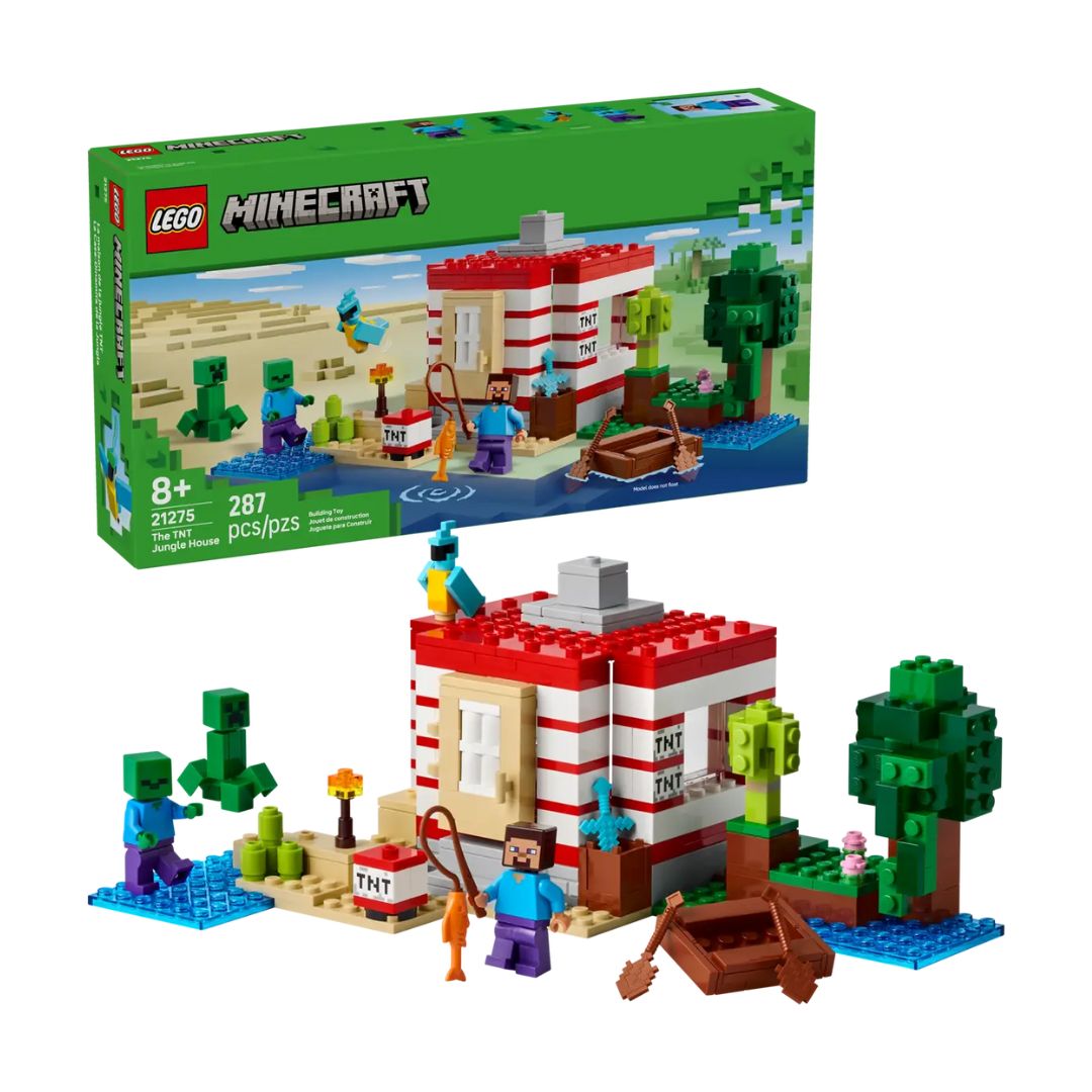 21275 LEGO Minecraft - Casa nella giungla esplosiva