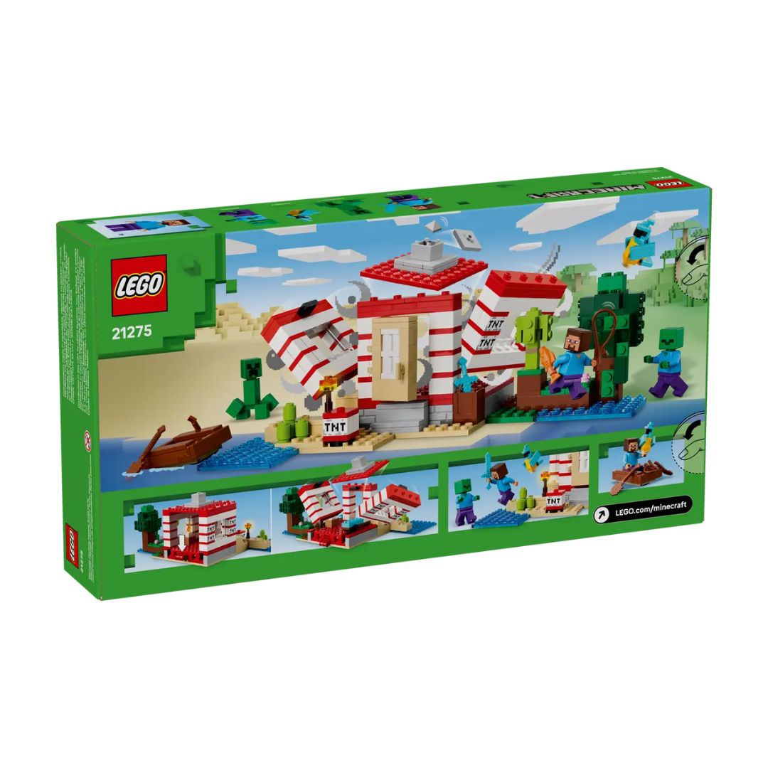 21275 LEGO Minecraft - Casa nella giungla esplosiva