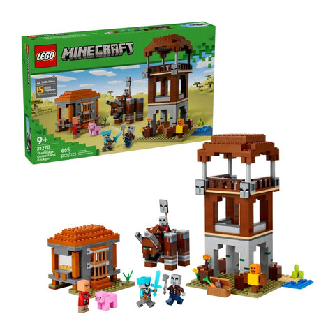 21278 LEGO Minecraft - Avamposto del saccheggiatore e predone