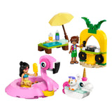 42658 LEGO Friends - Pool Party con unicorno e fenicottero