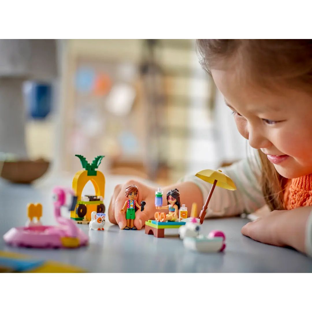 42658 LEGO Friends - Pool Party con unicorno e fenicottero