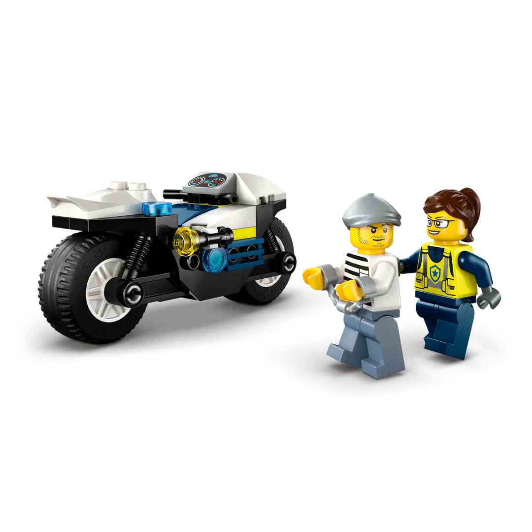 City Polizia Moto Della Polizia Lego Addestramento In Bicicletta