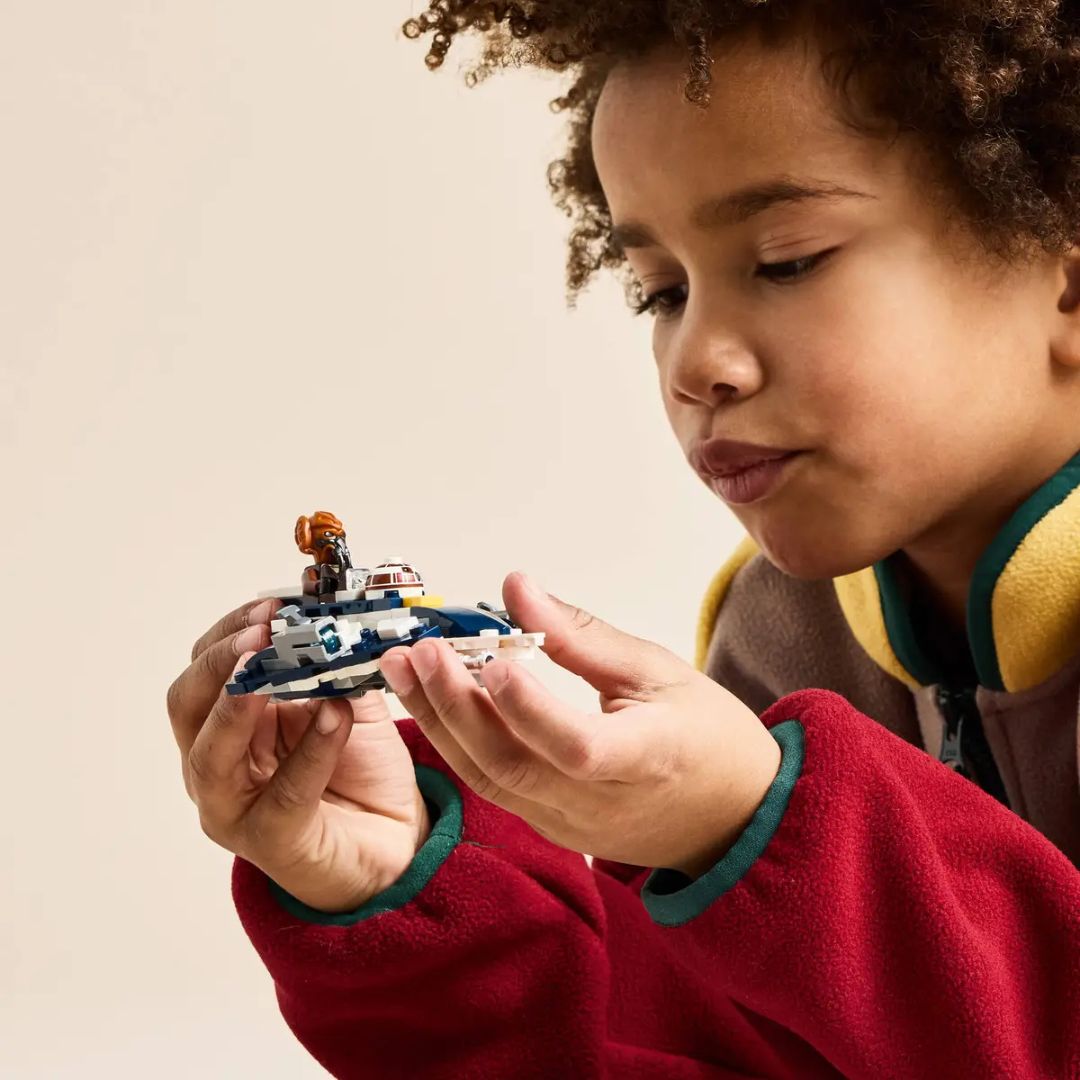 75400 LEGO Star Wars - Microfighter Jedi Starfighter di Plo Koon