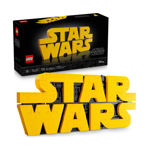 75407 LEGO Star Wars -  Logo Star Wars in mattoncini