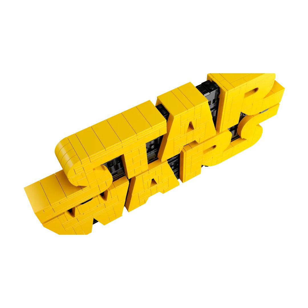 75407 LEGO Star Wars -  Logo Star Wars in mattoncini