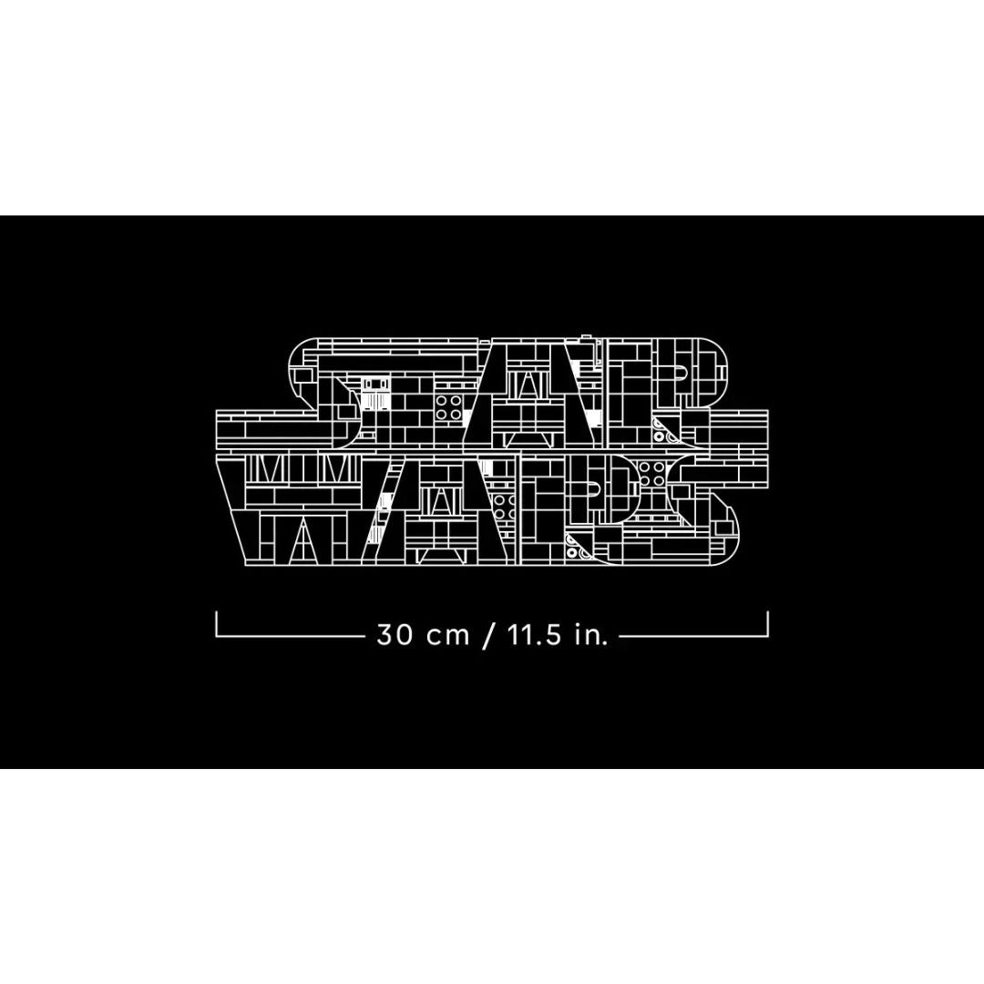 75407 LEGO Star Wars -  Logo Star Wars in mattoncini