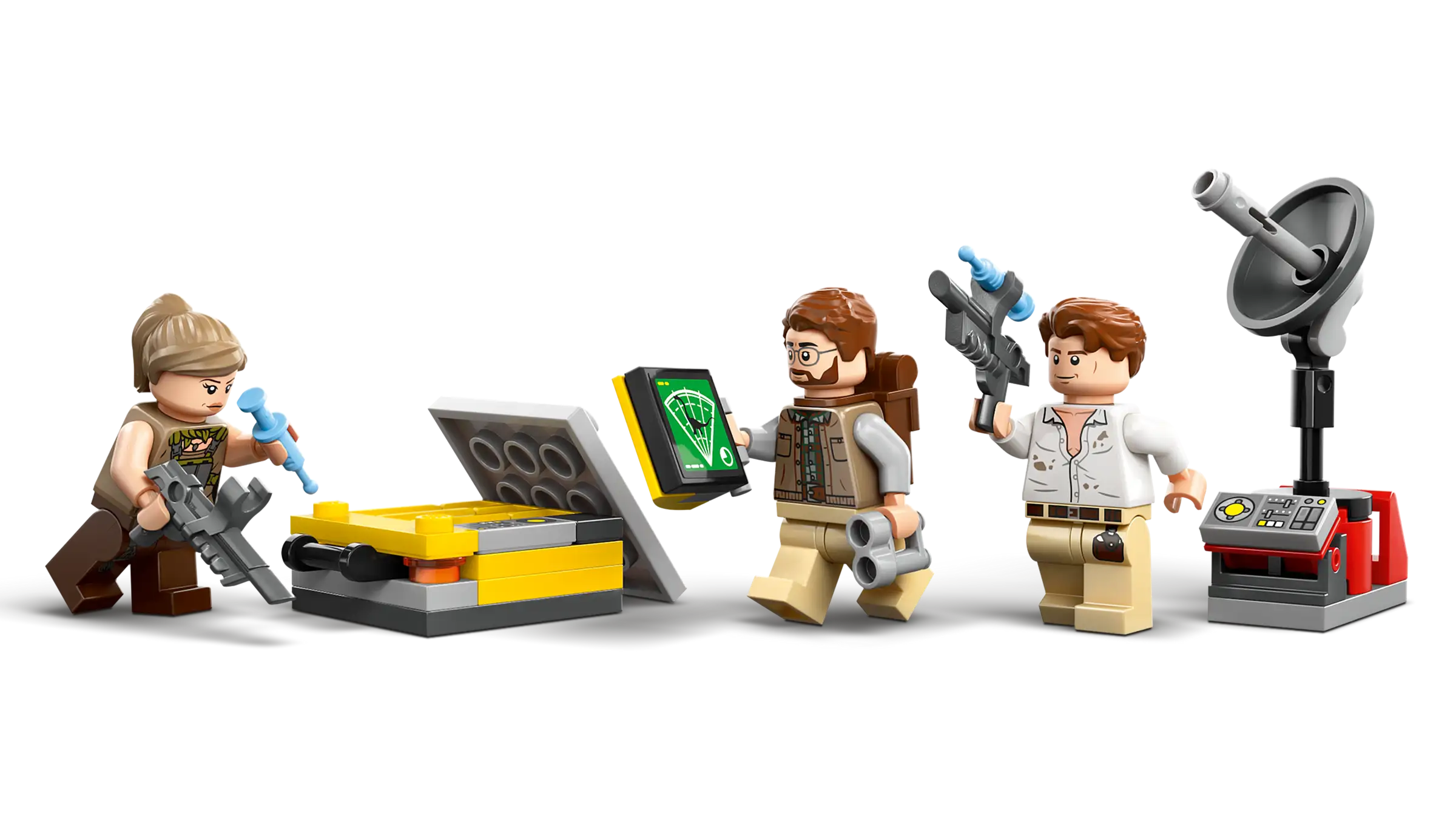 76973 LEGO Jurassic World Alla ricerca del Raptor e del Titanosauro