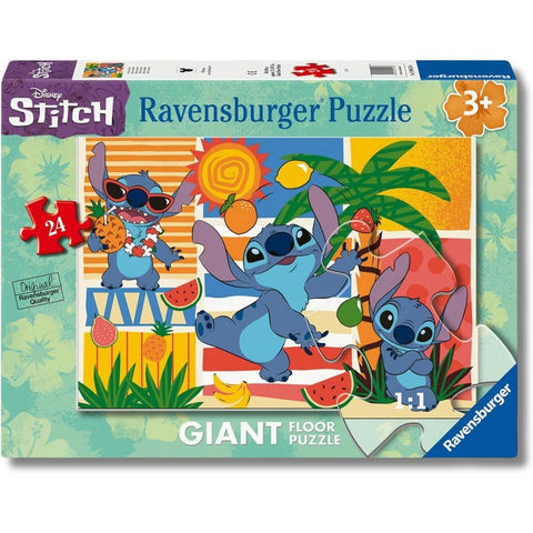04213 Ravensburger - Stitch - Puzzle Giant Floor - 24 pezzi
