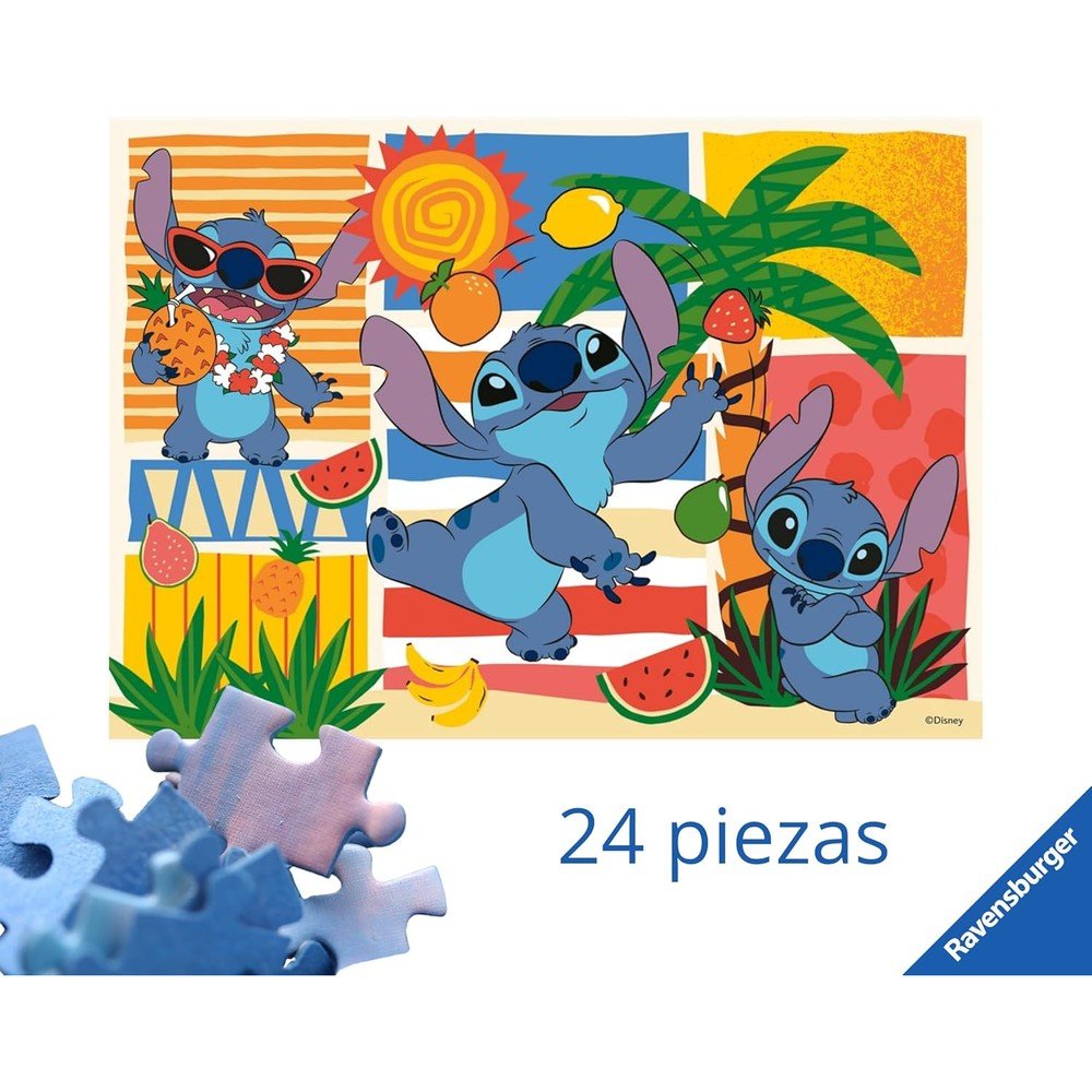 04213 Ravensburger - Stitch - Puzzle Giant Floor - 24 pezzi