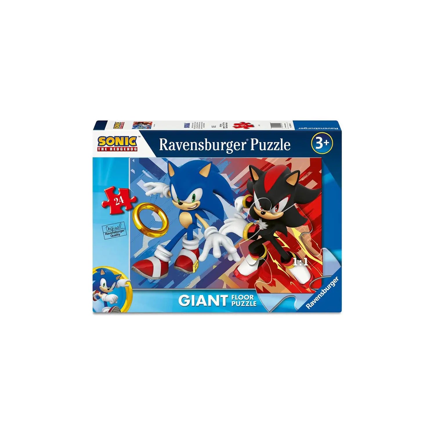 04215 Ravensburger - Sonic - Puzzle Giant Floor - 24 pezzi