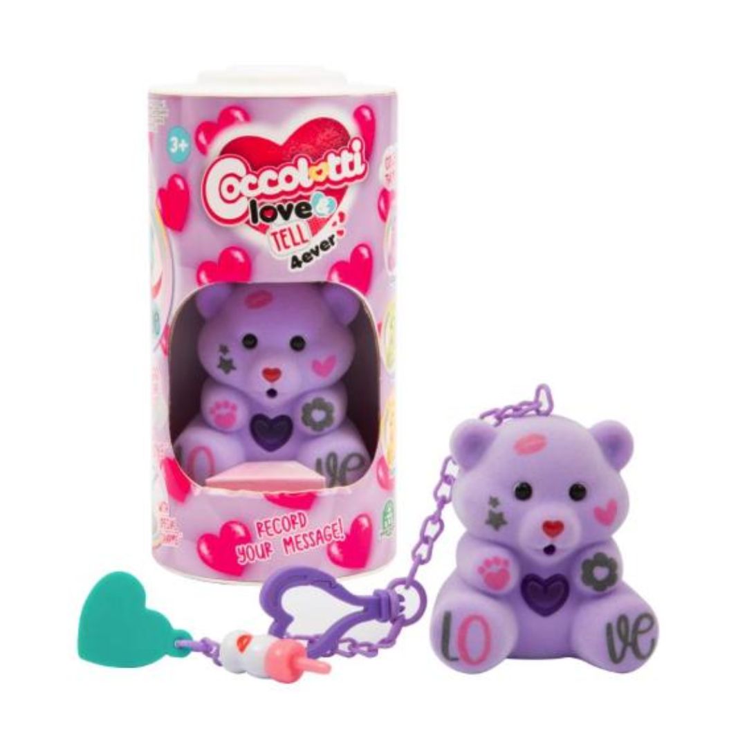 CCL46 Giochi Preziosi - Coccolotti Love & Tell 4ever - Orsetti portachiavi