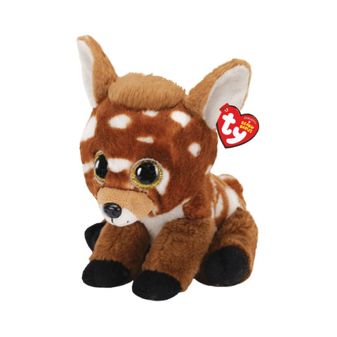 T90283 Ty - Beanie Babies  - Peluche cerbiatto - Buckley (28 cm)