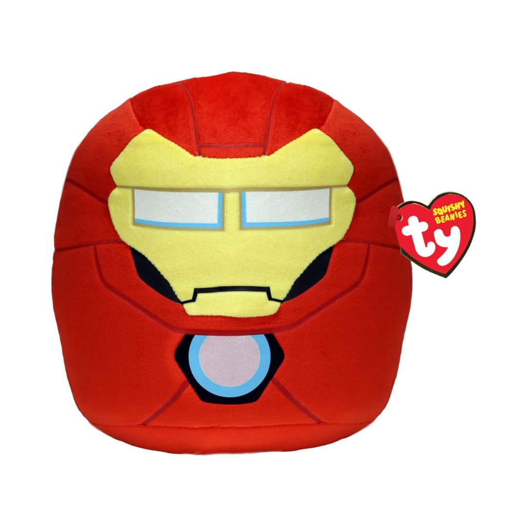 T39253 Ty - Marvel - Cuscino Peluche - Iron Man (22 cm)